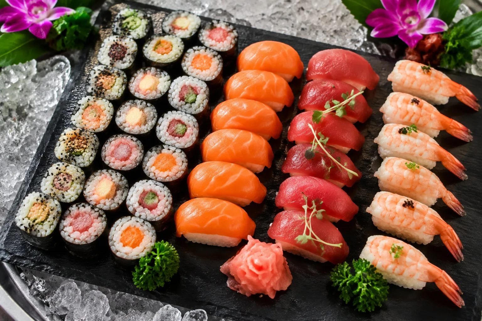 Asian Fusion Catering: Sushi, Noodles, and More
